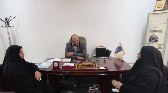 Iraqi Skilled Women Foundation/representative of Shams Network hosted by Al-Muthanna office