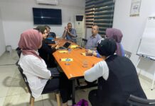 اجتماع تنسيقي لشبكة شمس / بغداد