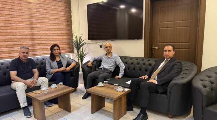 عقد ممثل التحالف الشبكات اجتماع تحضري في أربيل مكتب المفوضية