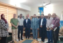 زيارة مكتب المفوضية العليا المستقلة للانتخابات في محافظة ذي قار